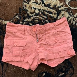 Orange Cargo Short